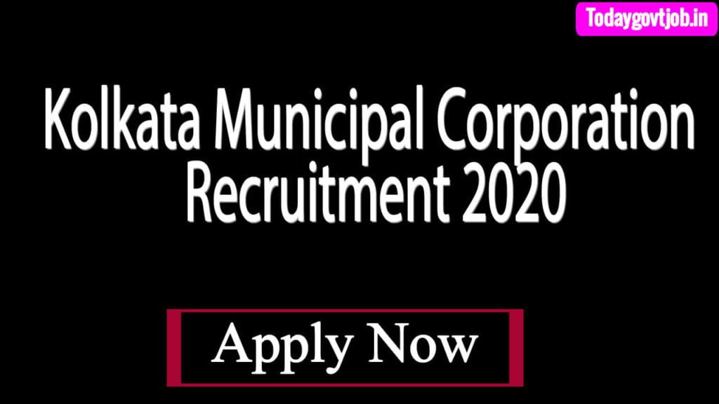 Kolkata Municipal Corporation Recruitment 2020