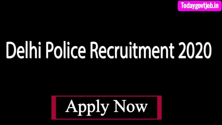 Delhi Police Recruitment 2020