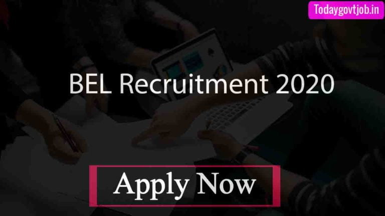 BEL Recruitment 2020