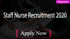  MP Staff Nurse Recruitment 2020