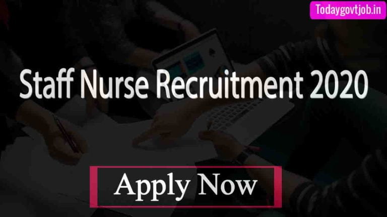 Staff Nurse Recruitment 2020