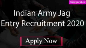 Indian Army Jag Entry Recruitment 2020