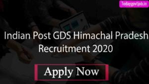 Indian Post GDS Himachal Pradesh Recruitment 2020
