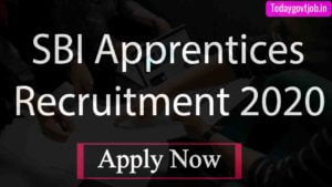 SBI Apprentices Recruitment 2020