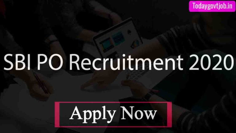 SBI PO Recruitment 2020