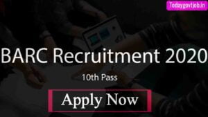 BARC Recruitment 2020
