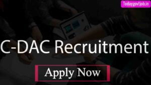 C-DAC Recruitment 2021