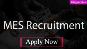 MES Recruitment 2021