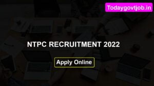 NTPC Mining Sirdar Recruitment 2022