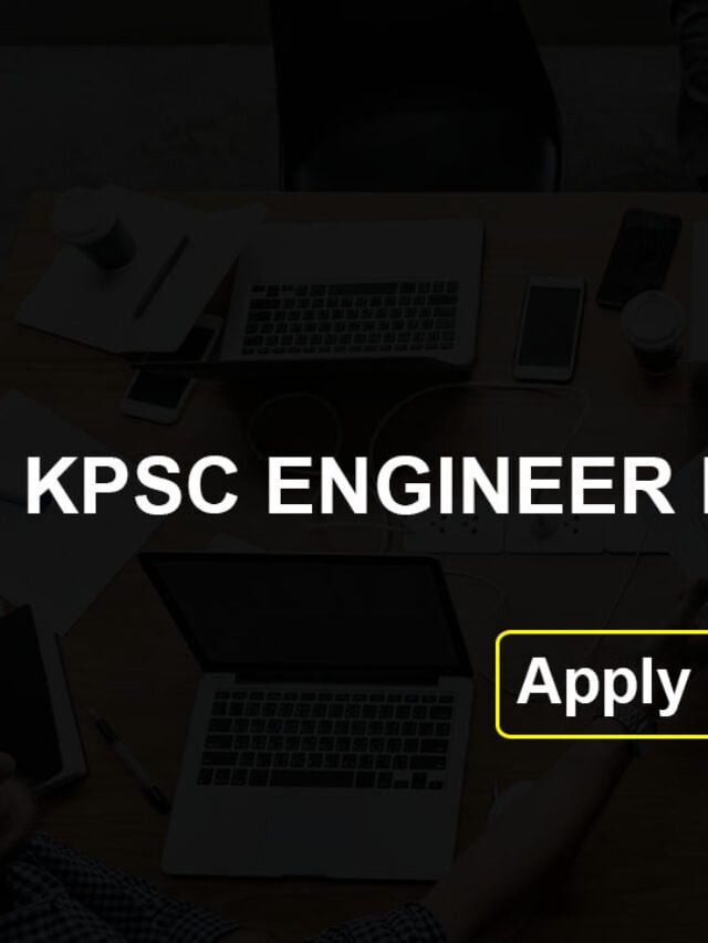 KPSC Assistant Engineer Recruitment 2022