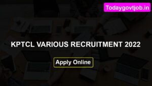 KPTCL Junior Assistant Recruitment 2022