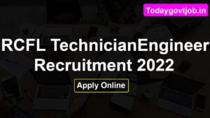 RCFL Technician Engineer Recruitment 2022