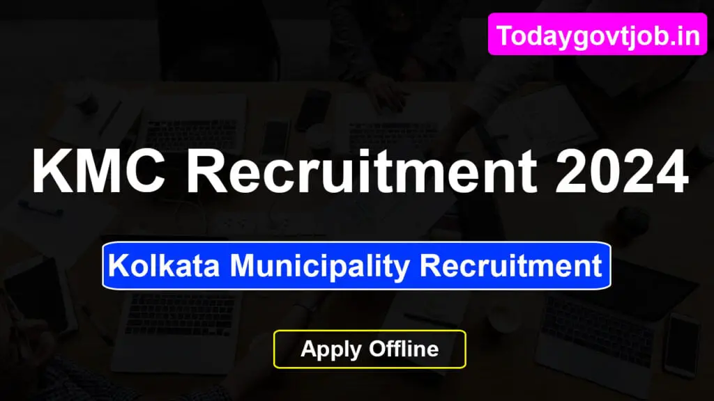 KMC Recruitment 2024