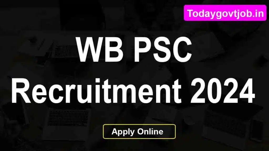 WBPSC FOREMAN Recruitment 2024 - Apply Online 1 WBPSC FOREMAN Recruitment 2024