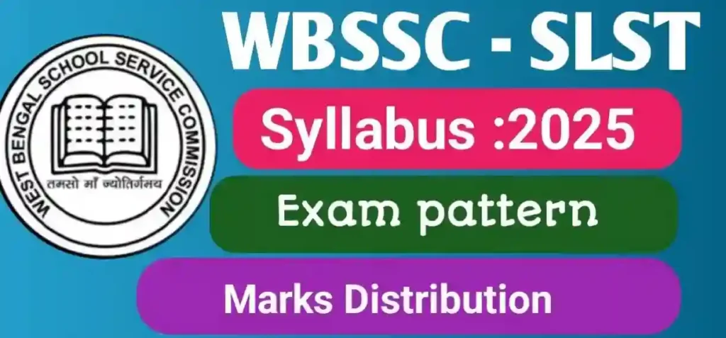 WBSSC SLST সিলেবাস ২০২৫ 1 WBSSC SLST সিলেবাস ২০২৫