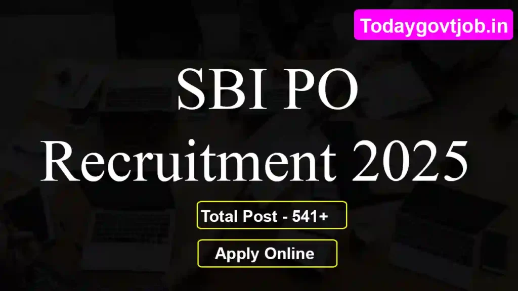 SBI PO Recruitment 2025: স্টেট ব্যাঙ্কে ৫৪১ অফিসার পদে নিয়োগ! আবেদন পদ্ধতি জানুন 1 SBI PO Recruitment 2025